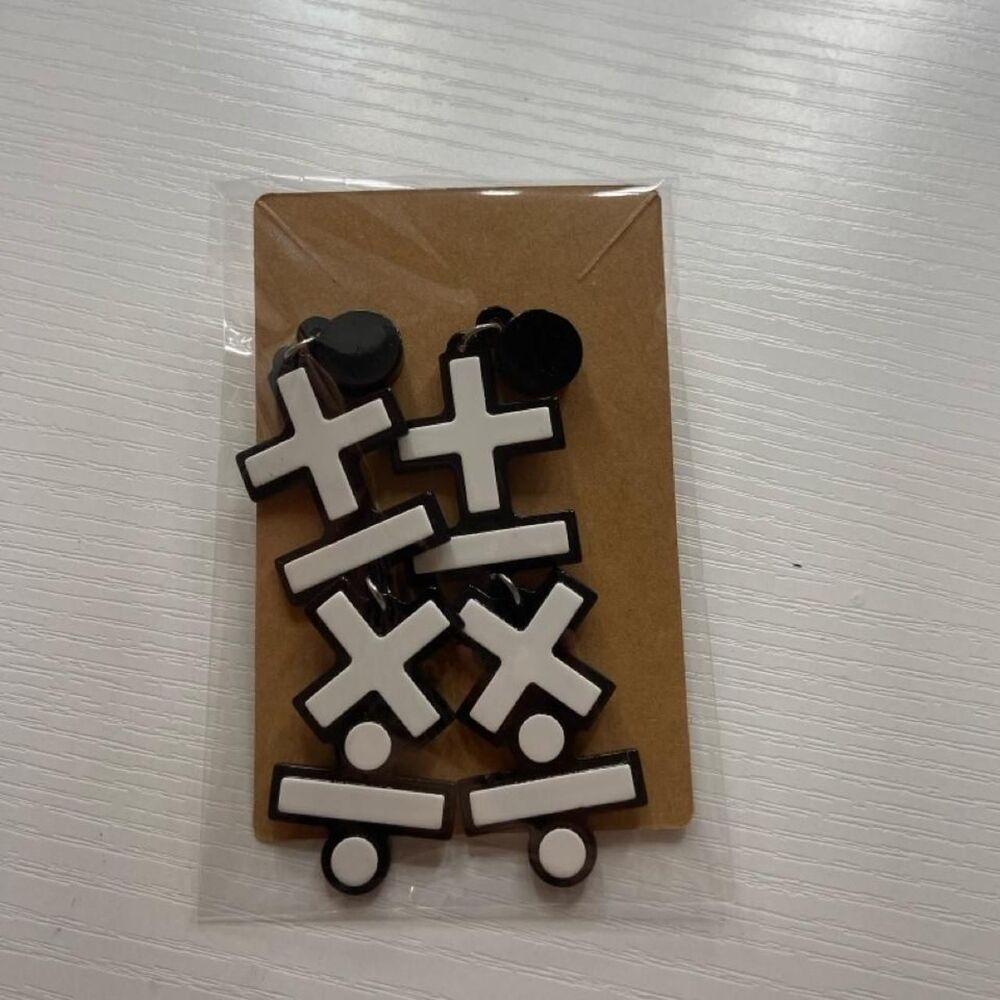 math equations earrings